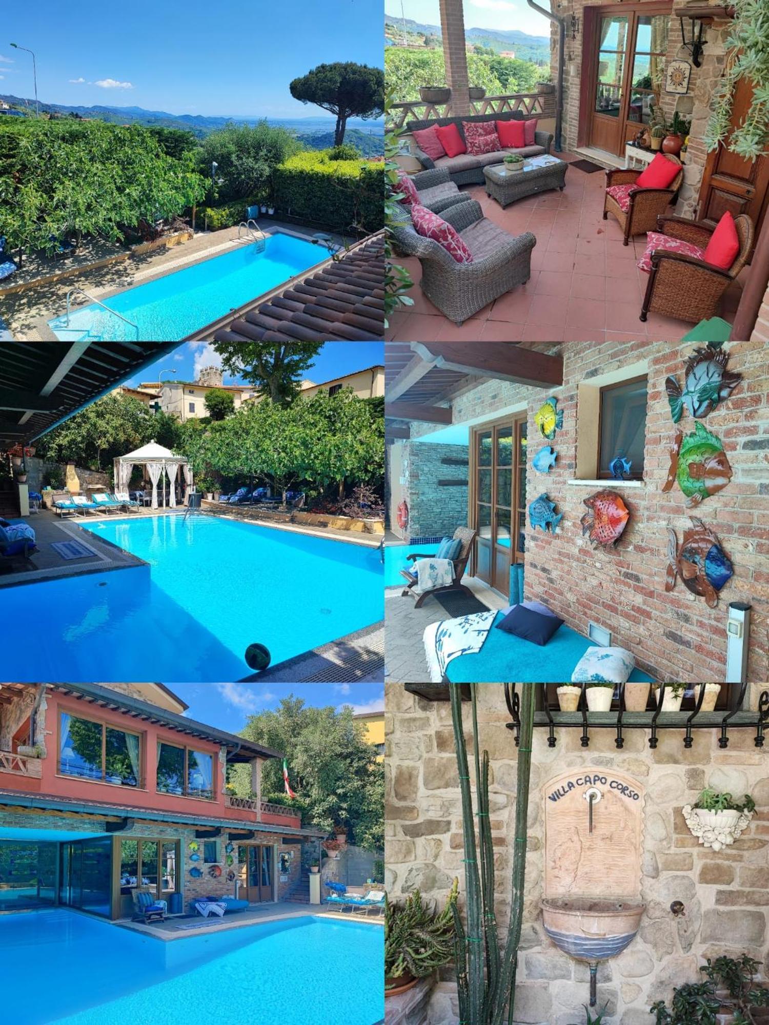 Villa Capo Corso Corsanico-Bargecchia Exterior photo